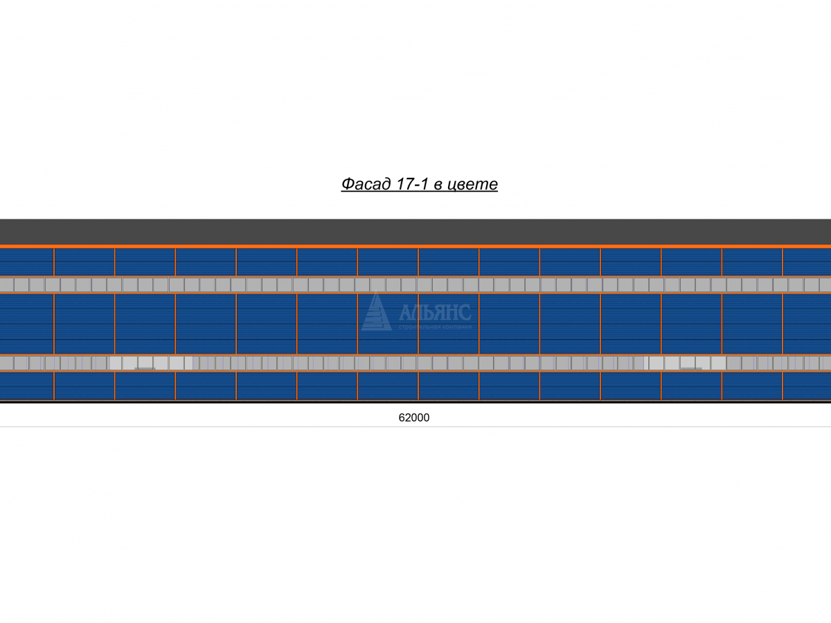 3D визуализация Производственный корпус из сэндвич-панелей - фото 6