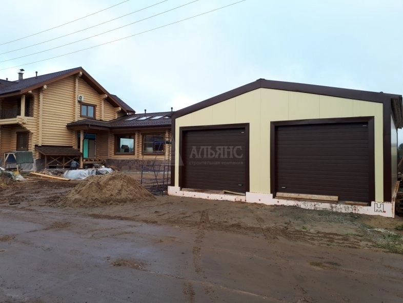 Гараж из сэндвич-панелей - фото 2